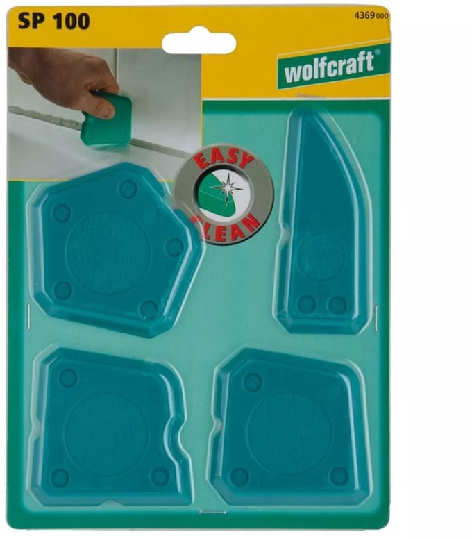 wolfcraft Afdichtingsgereedschap 4-delig SP 100 4369000
