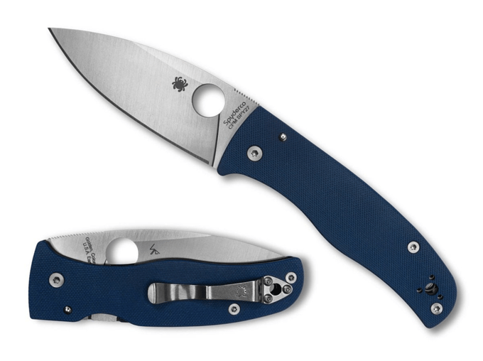 Spyderco Bodacious Cobalt Blue CPM SPY27