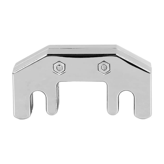 Cello Oefen Demper Strijkstok en Snaargeluid Reductie Metaal Cello Demper Snaarinstrument Volume zilver