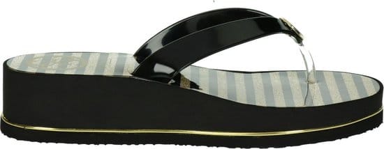GUESS - Maat 37 - Enzy/Beach Thong Dames Slippers - Zwart
