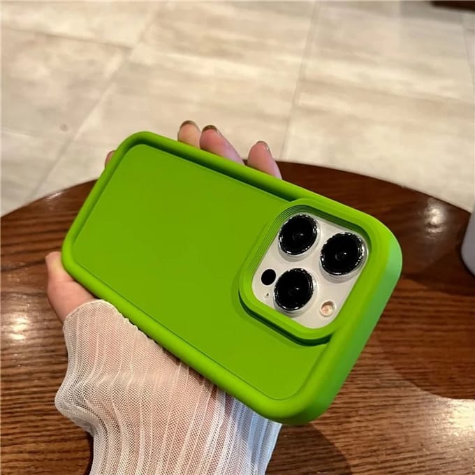 Cityhoesje - iPhone 15 Pro Max – Drop proof - Soft Silicone Backcase - Groen