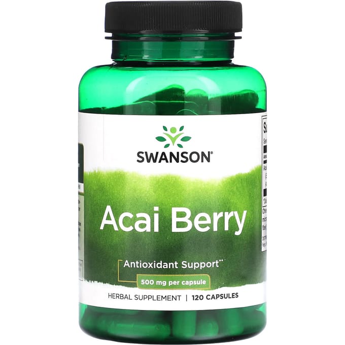 Acai Bes, 500 mg, 120 capsules