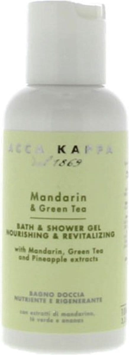 Acca Kappa Mandarin & Green Tea Nourishing & Revitalizing Bath & Shower Gel
