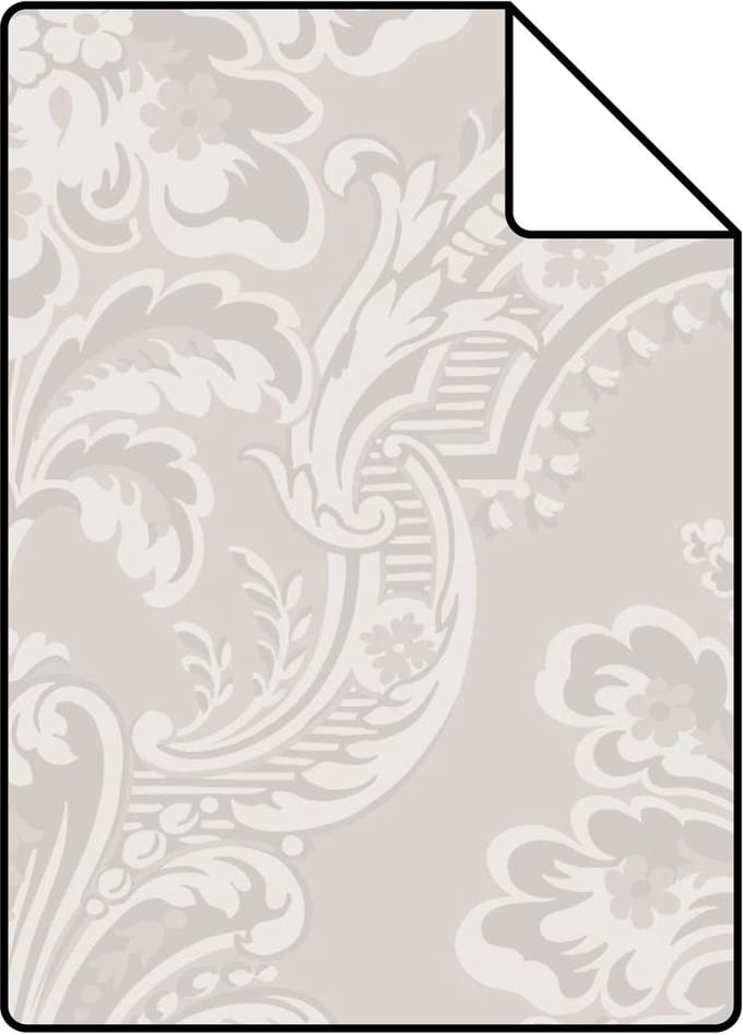 Proefstaal Origin Wallcoverings behang ornamenten grijs - 26,5 x 21 cm - 346524-S