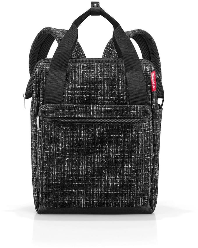 Reisenthel Allrounder R Schouder/ Rugtas - 12L - Bouclé Zwart