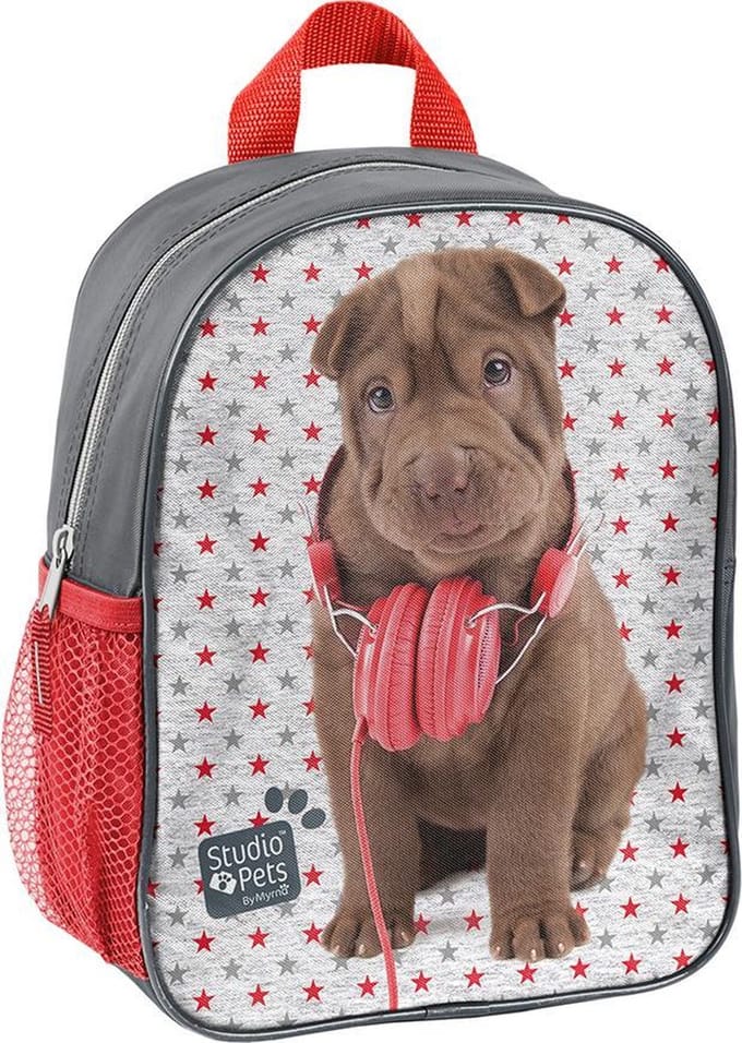 Studio Pets Peuterrugzak Shar-Pei - 28 x 22 x 10 cm - Multi