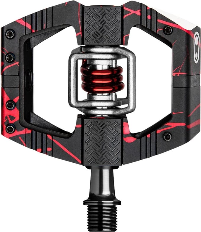 Fiets Pedalen - MTB Clip-in - Enduro Rijden - Geoptimaliseerd Platform - 1 ponden - Rood