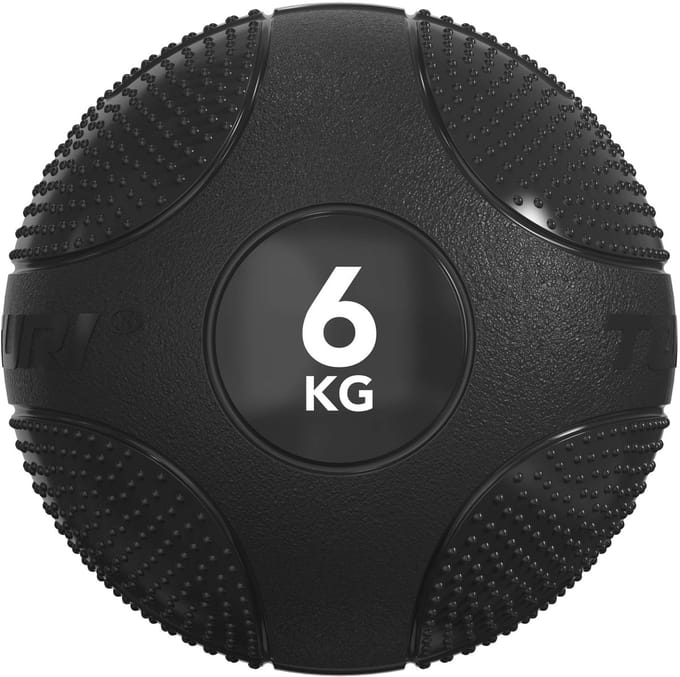 Tunturi Platinum slam ball - 6kg - Zwart