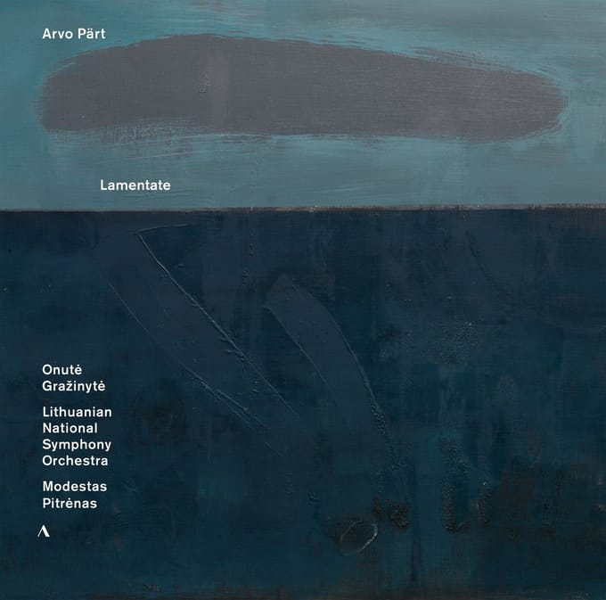 Onute Grazinyte, Lithuanian National Symphony Orchestra - Pärt: Lamentate (LP) (Limited Edition)