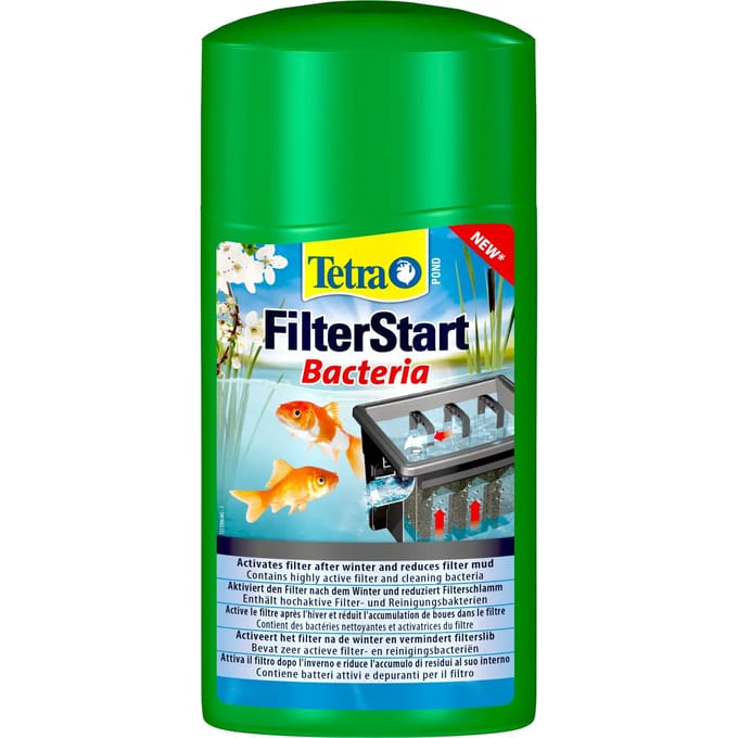 Onderhoudsproducten Tetra Filterstart