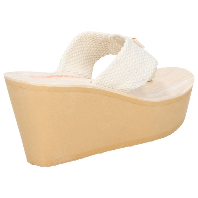 Rocket Dog Dames/dames duikers Webbing Slip On Wedge Sandalen (Crème)