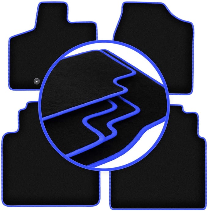 CARLUX-BLUE automatten voor: Lancia Voyager minivan (2008-2016)