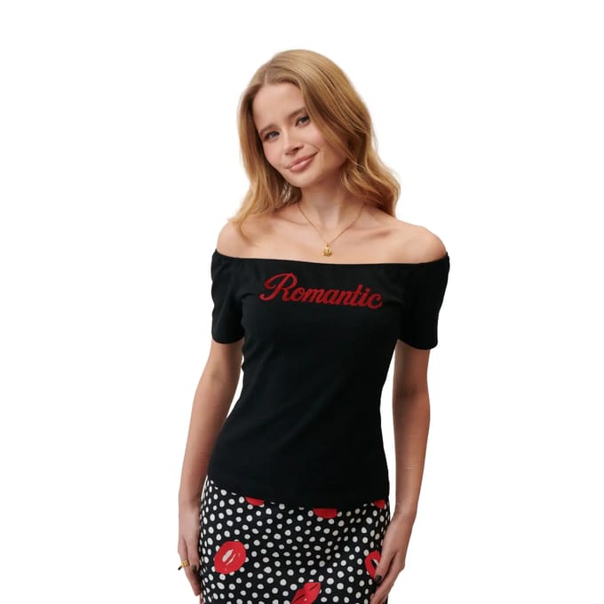 T-shirt dames She is Sunday Romantic