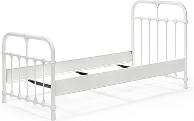 Bed Box Holland - Kinderbed - Erma - 90x200 - Wit - Metaal - eenpersoons
