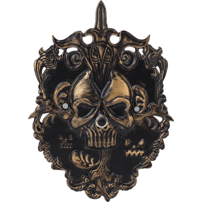 Decoratieve Deurbel Antieke Enge Skelet Deurbel met Geluid voor Deurdecoratie Feest Requisiet