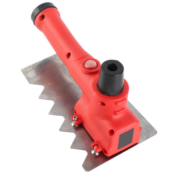 Elektrische Troffel Vlakke Plaat Tegel Vibratie Pleistergereedschap Beton Cement Vibratiemachine Ingebouwd gray