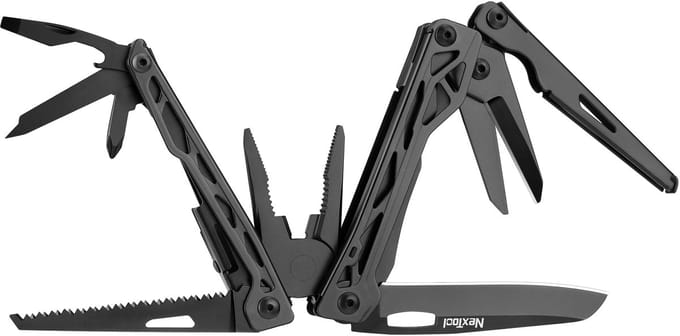 Nextool Multitool BK - Bitkit (9st) - zwart