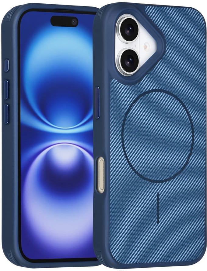 TUNIQ Back cover voor iPhone 17 - MagSafe - Schokbestendig - Blue