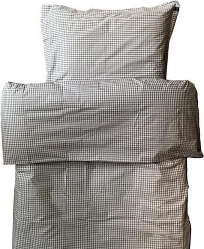 Rindo dekbedovertrek check cinder - 220 x 240 cm