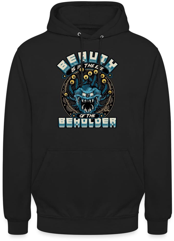 Dungeons And Dragons Beauth Is In Eye Of Beholder Hoodie Unisex