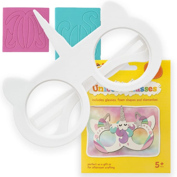 Creator Zone - Zestaw Plastyczny - Okulary Jednorożca - DIY - Voor Kinderen