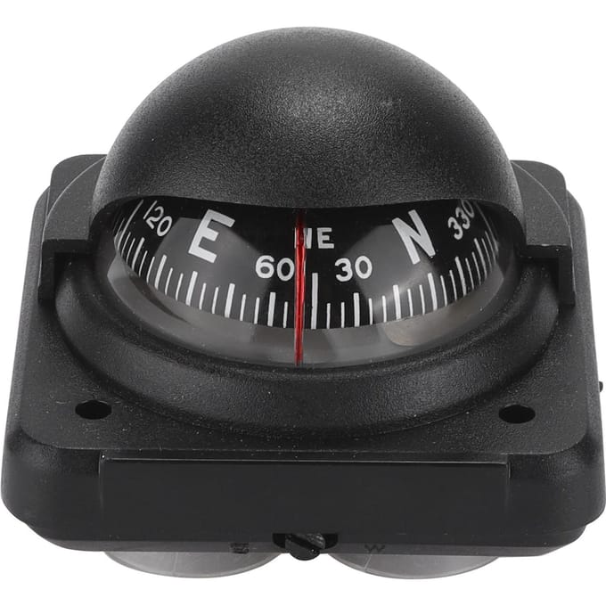 Boussole réglable Pliable Guide de pointage de direction de navigation Boule de guidage Support de tableau de bord pour Auto Voiture Bateau Camping-car