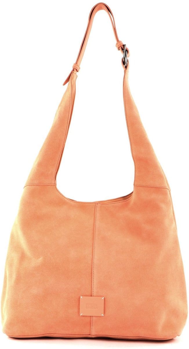 FREDsBRUDER Leren Schoudertas Lucin Hobo Melon Oranje