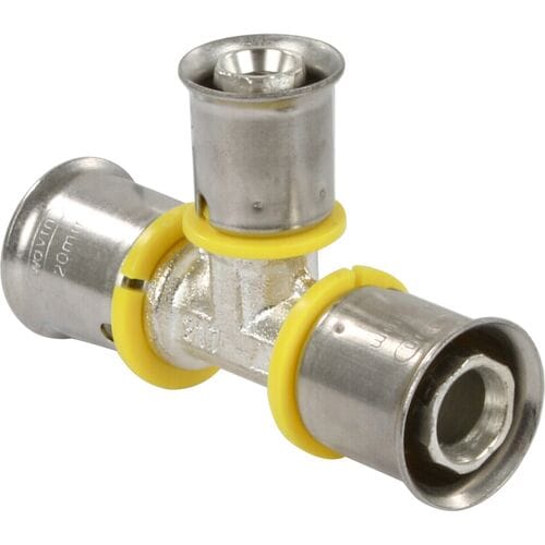 Wavin Tigris gas pers T-stuk verloop 20x16x20mm