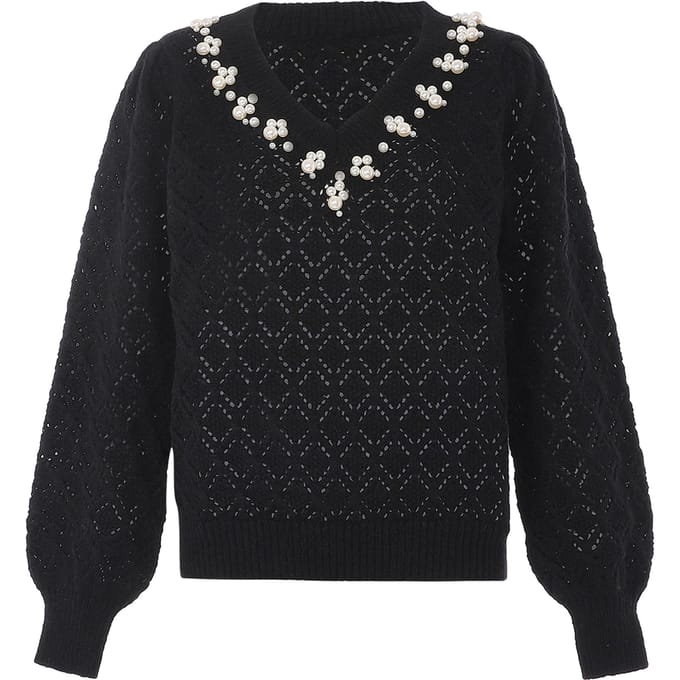 Faina Jumper Dames zwart