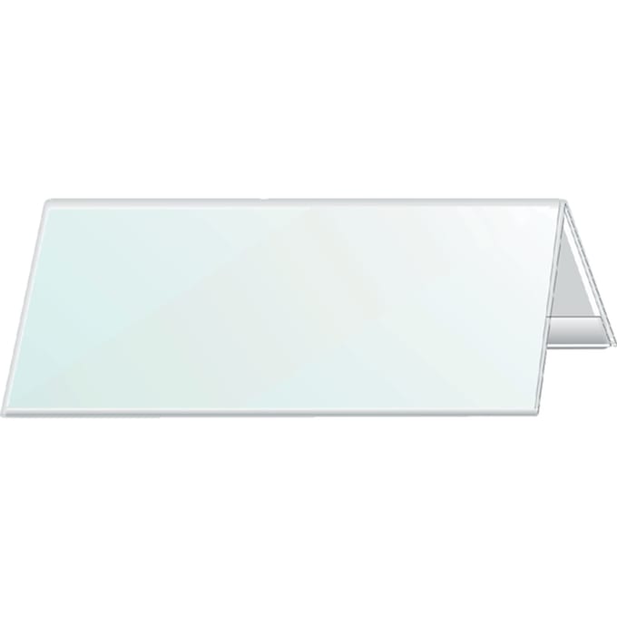 Tafelnaambord Durable 8053 105x297mm transparant