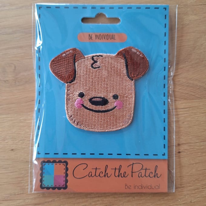 Strijkembleem hond - Patch - Strijkapplicatie