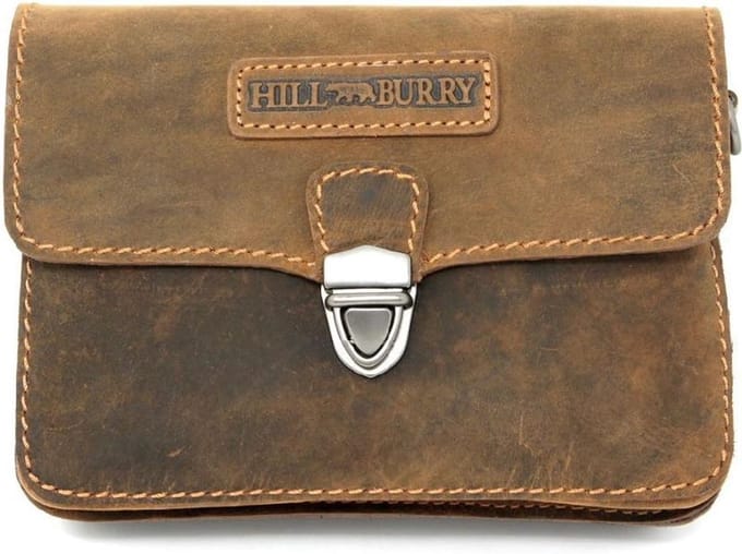 Hillburry tas - Heuptas & Schoudertas - Buffel Leer - Bruin / cognac