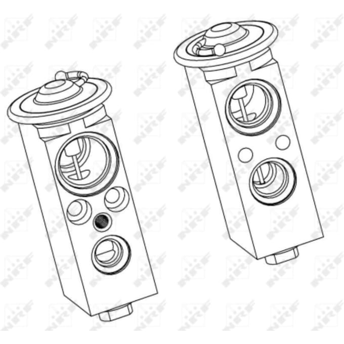 Expansieventiel, airconditioning NRF 38377
