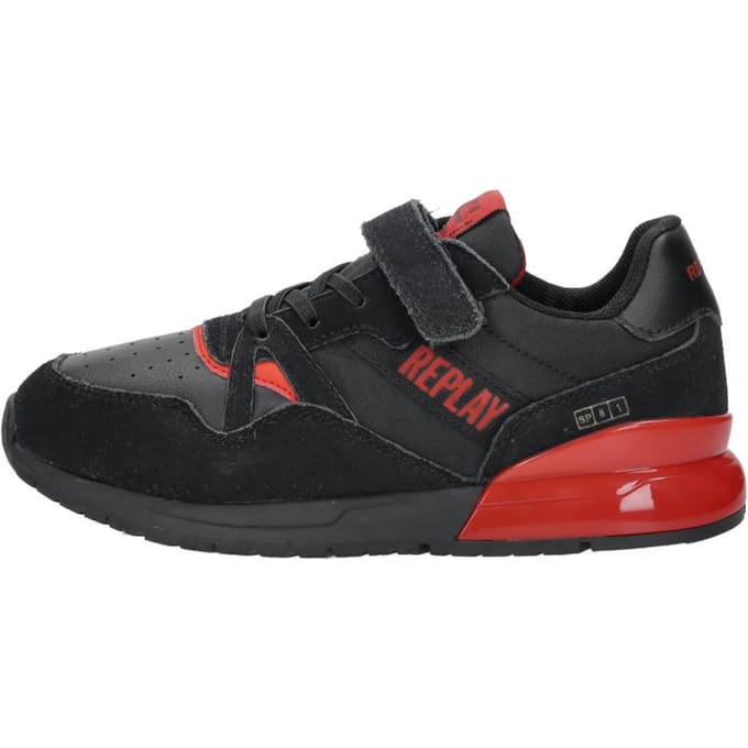 Replay Shoot Jr Lage sneakers - Jongens - Zwart - Maat 33