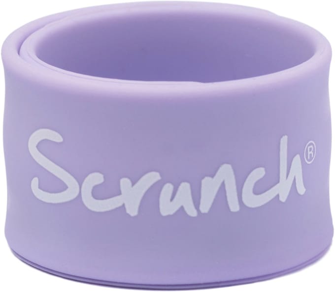 SCRUNCH SOS Bandje - Paars - Opvouwbaar - Recycleerbaar