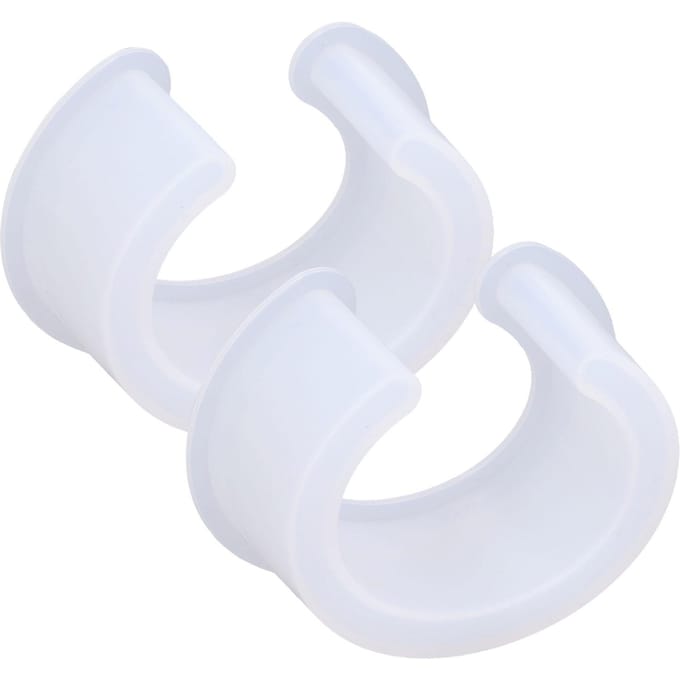 Siliconen Mal DIY C-vormige Semi-open Grote Maat Armband Kristal Epoxy Siliconen Mal white