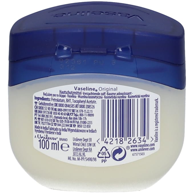 Vaseline Pure Vaseline Original Jelly - 100ml