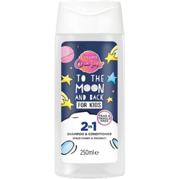 Cussons Creations 2-in-1 Naar de Maan & Terug Shampoo & Conditioner â 250â¯ml