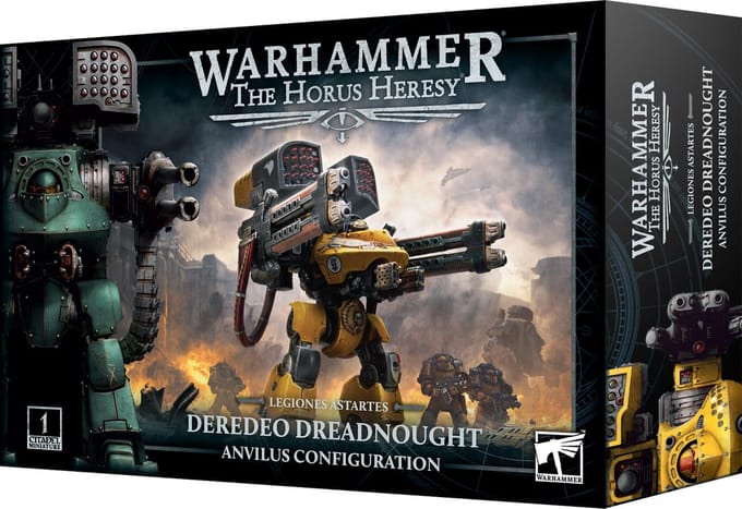 Horus Heresy: Deredeo Dreadnought Anvilus Configuration