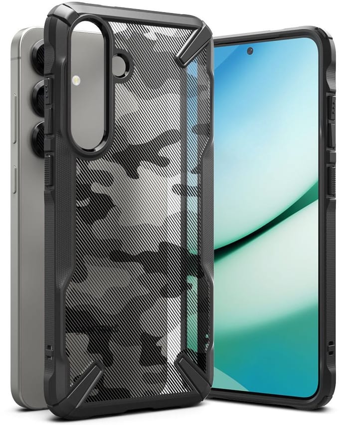 Ringke Fusion X Galaxy S25 Camo Zwart