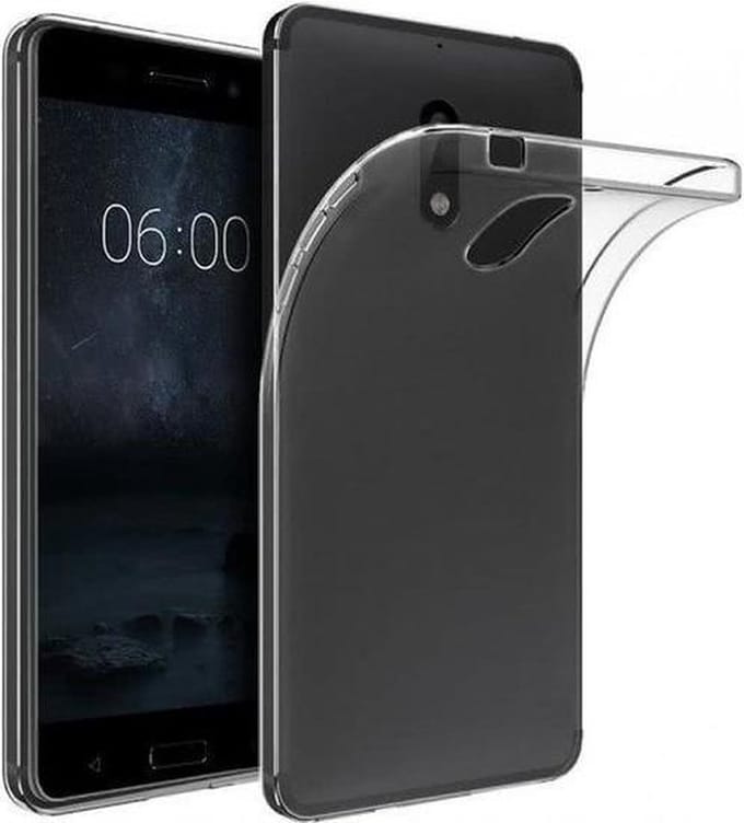 Transparant TPU back case cover Hoesje voor Nokia 1