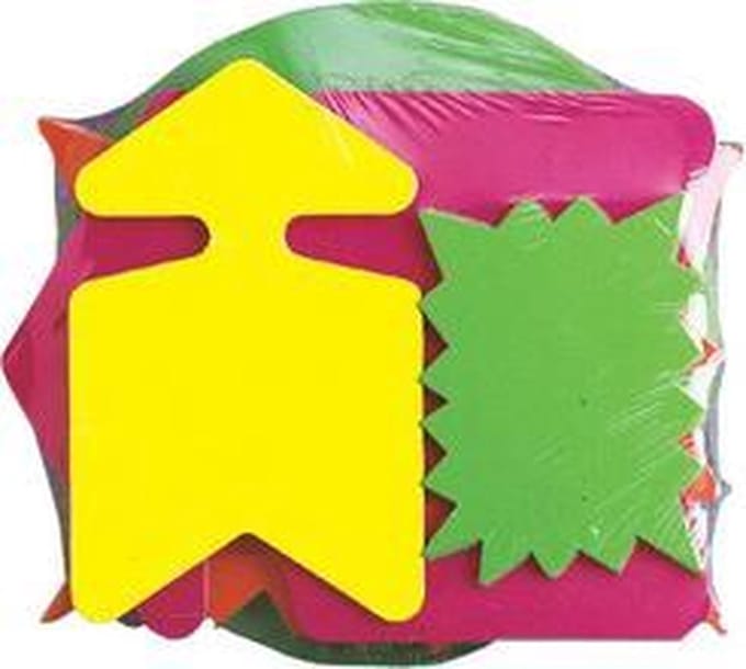 Stralend signaleringsetiketten assortiment