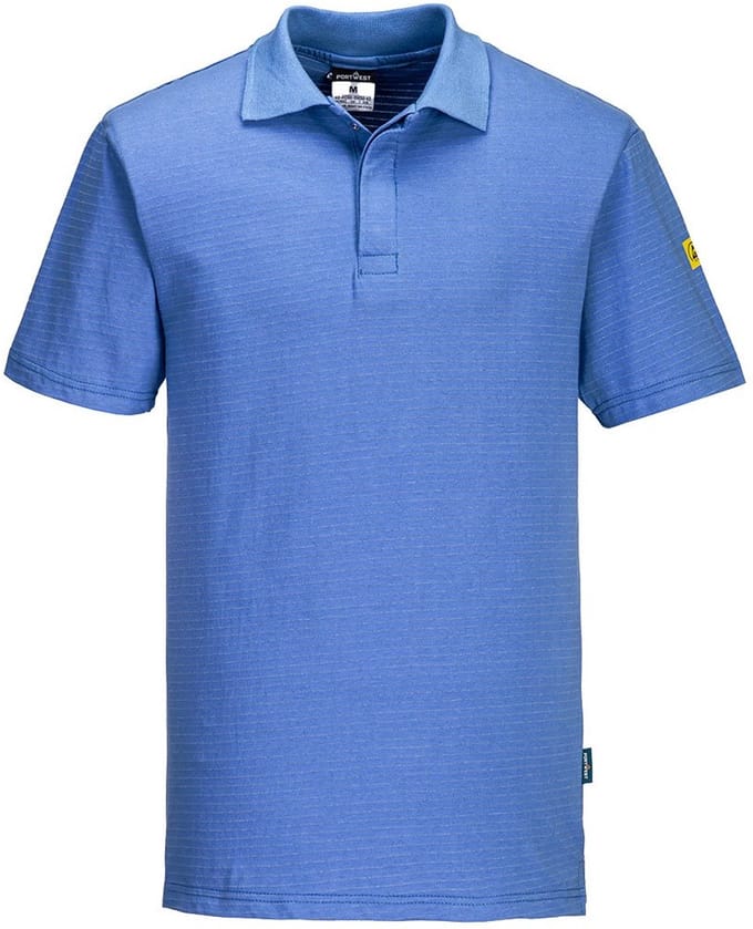 Portwest Anitstatisch ESD Poloshirt AS21 - Hamilton Blauw - M