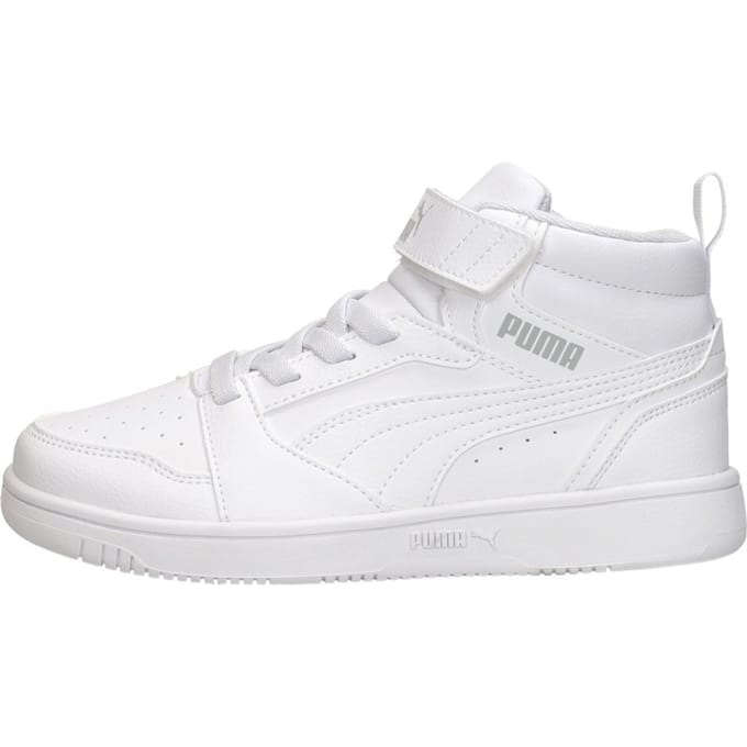 PUMA Puma Rebound V6 Mid AC+ PS Unisex Sneakers - PUMA White-Cool Light Gray