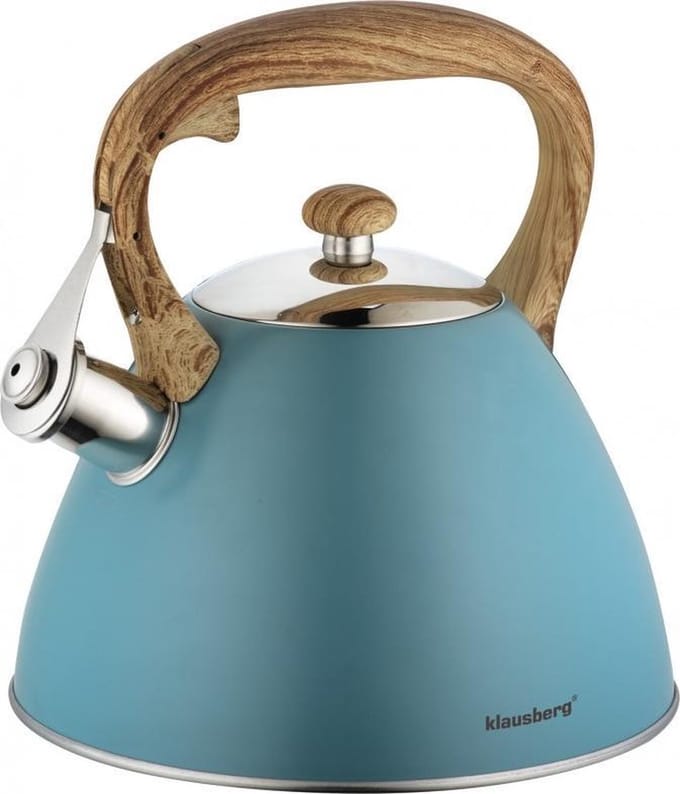Klausberg KB-7263  fluitketel - 3L – rvs – alle warmtebronnen