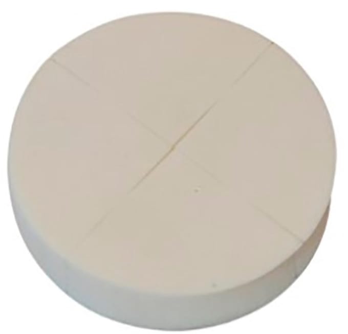 Rojafit Make-up sponsje - Latex - Ø 8 cm x 2 cm - in 4 stukken.