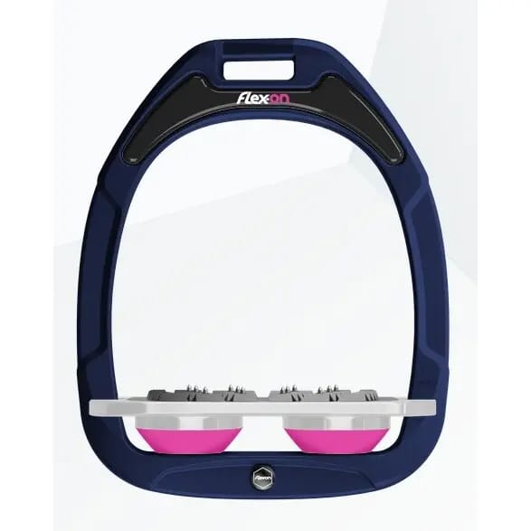 Ultra Grip Platte Beugels Marine/Grijs/Roze Flex-On Green Composite