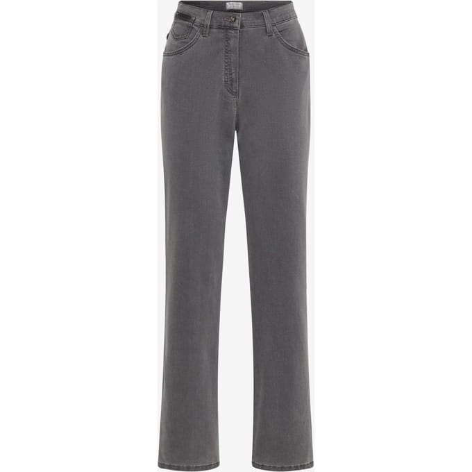 Raphaela by Brax Dames Jeans  Style CORRY, denim mediumgrijs, maat 44