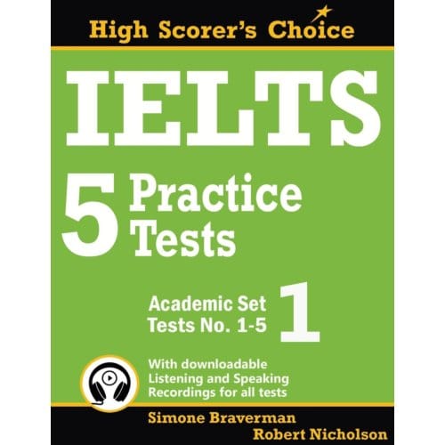 Ielts 5 Practice Tests, Academic - Simone Braverman