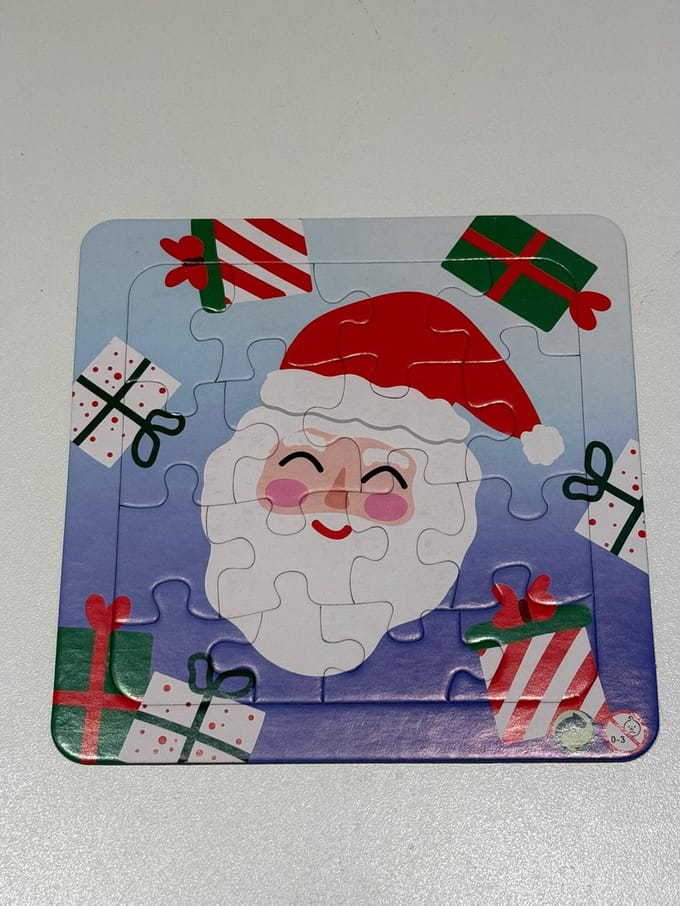 Kerst puzzel - Kerstdecoratie - Kerstcadeau - Puzzels - 1 Stuks - Kerstman